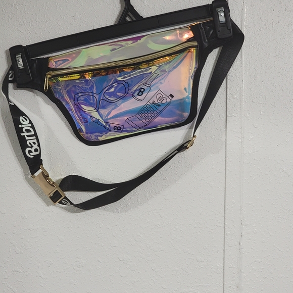Barbie Accessories - Barbie Holographic Fanny Pack with Black Strap